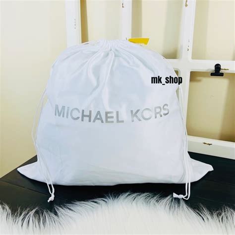 small michael kors dust bag|Michael Kors medium dust bag.